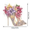 2D/Flat High Heels DIY Diamond Painting Tabletop Ornaments Kit Table Top Diamond Painting Ornament Kits Bedroom Table Decoration