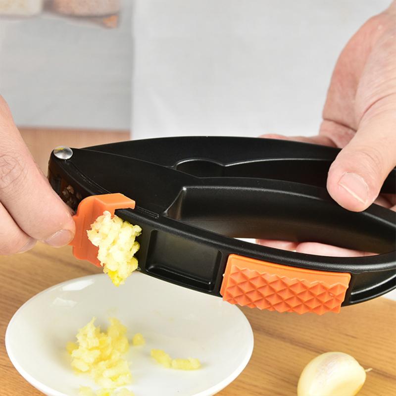 Przenośna prasa do czosnku Odporna na korozję Łatwa w czyszczeniu Odpinana konstrukcja Nóż do czosnku Obieraczka do czosnku