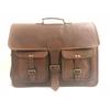 Handcrafted Men's Genuine Leather Vintage Laptop Messenger Briefcase Bag Satchel