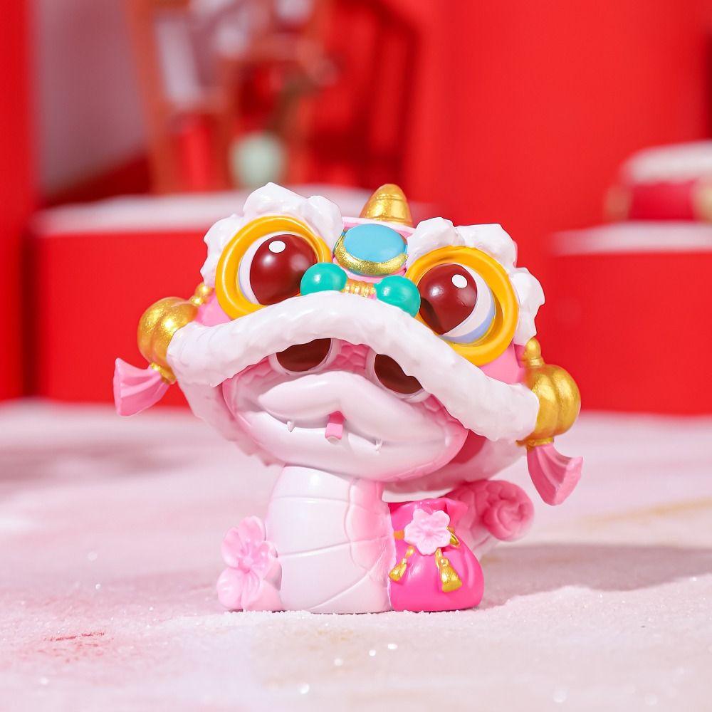 Zodiac Snake Mini Fortune Snake Figurine Lucky Small Snake Ornament  New Year Decoration Gifts