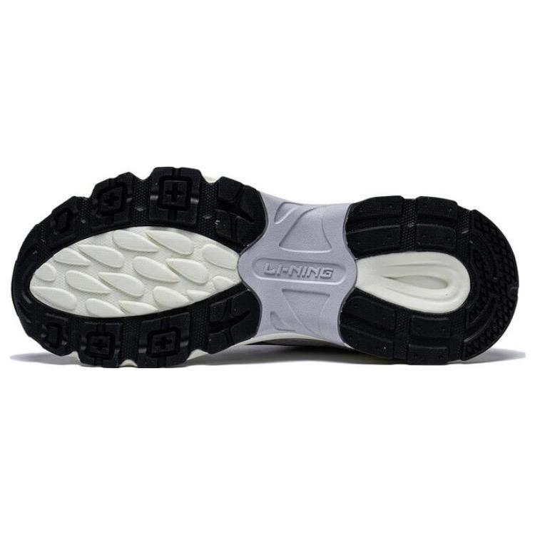 Li Ning Aurora 2K Comfortable Slip Resistant Abrasion Resistant Low Top Casual Shoes Men's Standard White AGCT107-1