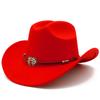 Male and Female Couples Light Felt Fashion Top Hat Minority Style Grassland Equestrian Hat High Sense Street Shot Jazz Hat