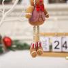 2PCS Gingerbread Ornaments Christmas Gingerbread Ornaments Hanging Gingerbread Hanging Ornaments For Xmas Tree