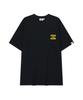WACKY WILLY Kiki Driving Graphic Short Sleeve T-Shirt Black