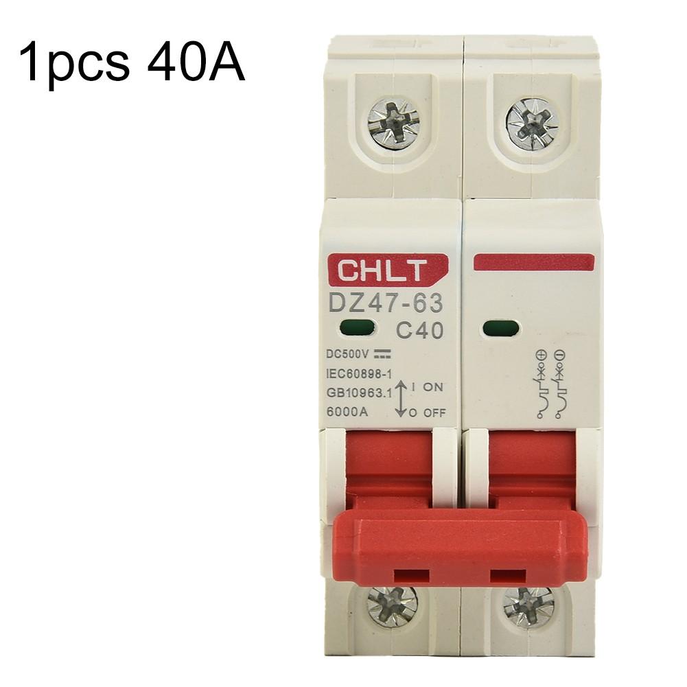 Circuit Breaker 2 Pole ABS/plastic Double MCB Fixed