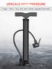 120/140 Psi Bike Pump Bicycle Foot Air Pump Tire Inflator Schrader   Valve MTB Road Cycling Inflator