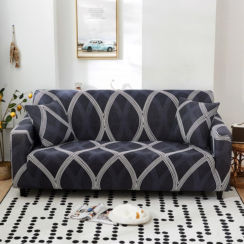 Bohemia Printed Slipcovers Elastic Sofa Covers for Living Room Stretch Couch Chair Cover Sofa Towel Home Decor 1/2/3/4-seat