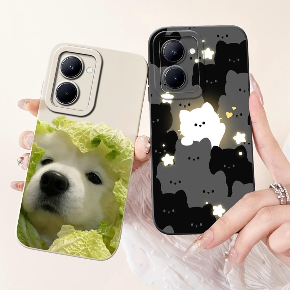 For Realme 10 4G Case RMX3630 Cute Panda Cartoon Cover Soft TPU Phone Case For Realme 10 Pro Plus Pro+ Realme10 5G Fundas Bumper