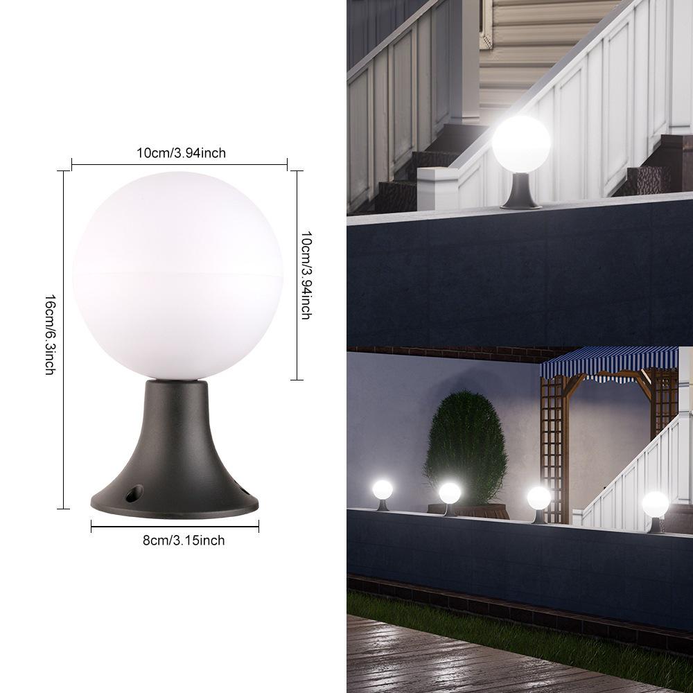 Solar Sphere Outdoor Table Lamp for Gardens and Courtyards Solar Lamp