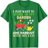 Funny Gardener Dog Lover Garden Women Men T-Shirt