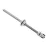 1PC Stainless Steel Cross Clamp Wire Rope Anchor Screw Garden Trellis Wall Grid Fixing Fixture Vine Anchor Plant Support Metal