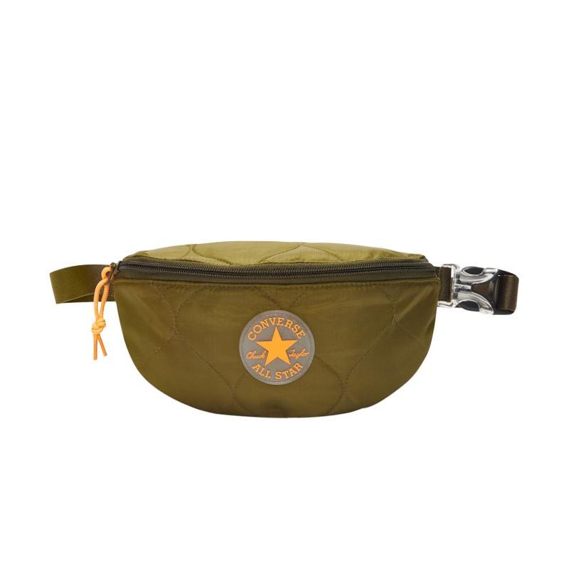 Converse Polyester Crossbody Bag Sling Bag Unisex Green 10020236-A02