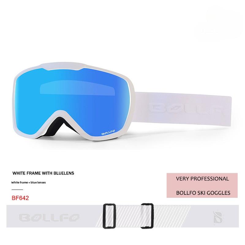 Latest Double-layer Anti-fog Large Cylindrical Ski Goggles Mens and Womens Ski Equipment Ski Scarf