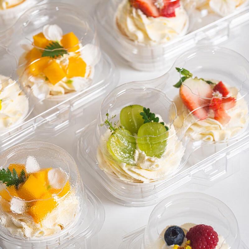 PET Cupcake Muffin Packaging Box