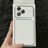 Premium Executive Leather Case for HONOR 400 Lite Large Window Lens Protector Cover