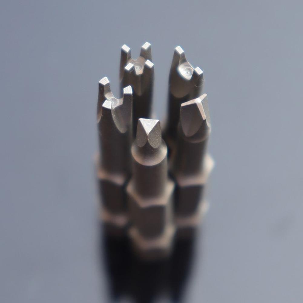 Screwdriver Bits 50mm 5pcs Set Grey Inner Cross Screwdriver
