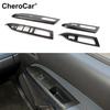 4X Window Switch Trim Bezel Cover Trim Kit For Chevy Colorado/Canyon 2014-