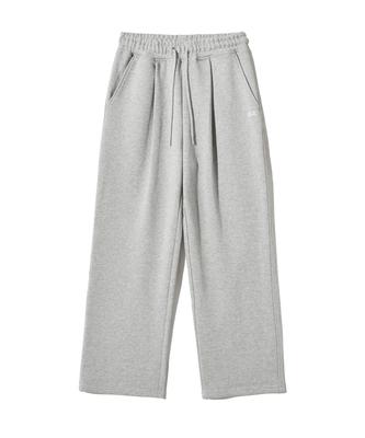 YALE Small Arch One-Tuck Sweatpants_Gray