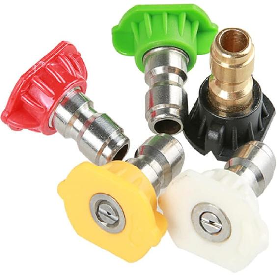 LANRU High Pressure Washer Car Wash Sprayer Washer Sprayer Portable Pressure Washer Gun for Car Foam Water Spray 5pcs Spray Nozzles