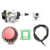 2 Stroke Engine Carburetor Air Filter Accelerator Cable for Pocket Bike ATV 49cc