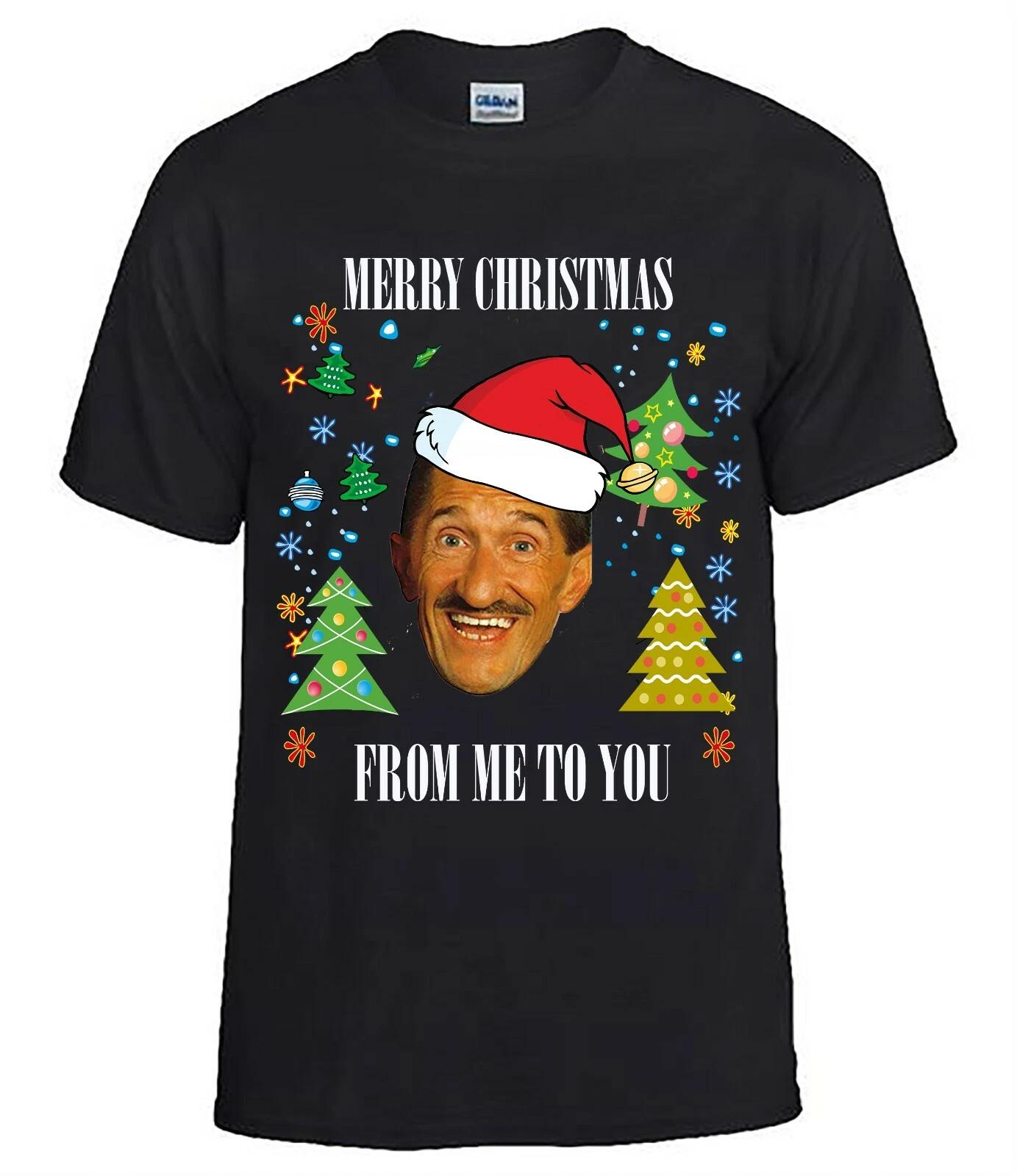 Christmas T-Shirt. Barry chuckle From Me To you Fun/Novelty Ugly T-Shirts XL