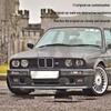 BMW E30 3 Series (83-91) Matte Black/Semi-Chrome Tricolor Modified M3 Intake Grille