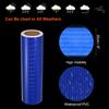 20cm*5m Reflective Material High visibility Blue Road Marking Waterproof Tapes Reflectors Self-adhesive Stickers For Truck Trail