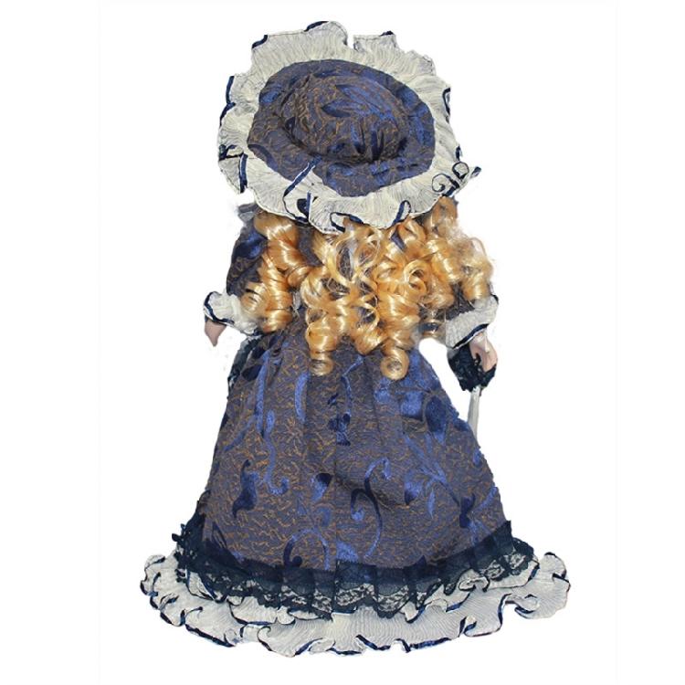 Lovely Triangel Porcelain Doll Ornament For Couples Friend Or Home Enthusiasts Italian Love Tokens Dolls