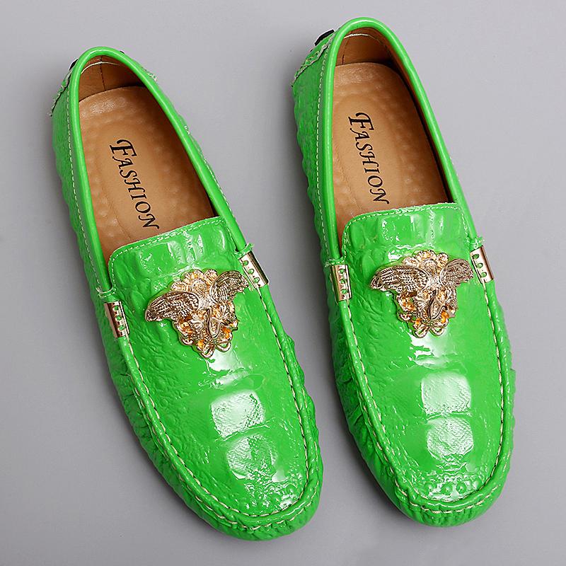 Mens Dress Leather Fashion Handmade Brand Wedding Luxury Driving Party Loafers Boat Designer Flats Oxford Big Size Shoes for Men