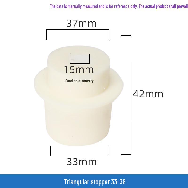 High Temperature Silicone Stopper for Lab Glassware