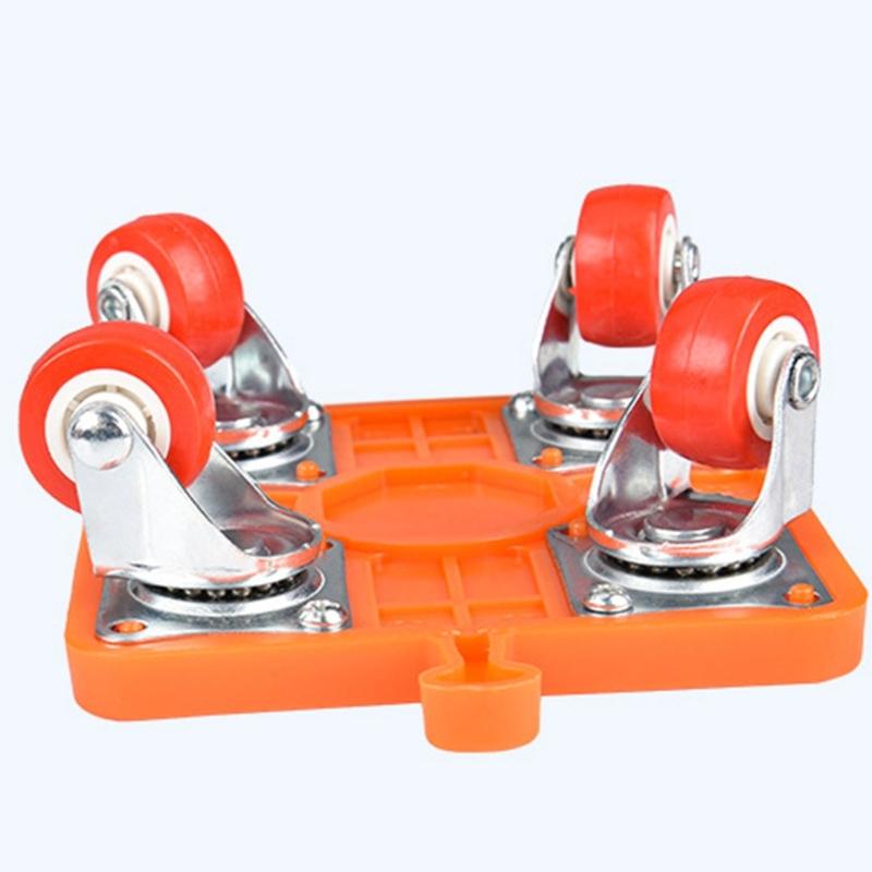 Professional Furniture Transport Wheel Metal Casters multifunction Furniture Moving Wheel Simple Installs for Frequent Use