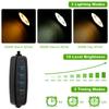 LED Uplight Lawn Lamp Indoor and Outdoor Plant Spotlight Plant Landscape Lighting 3w USB Power Saving 10 Brightness Levels