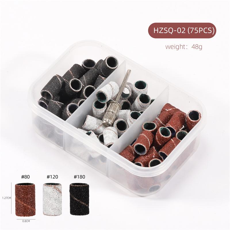 Exclusive Nail Sanding Bands With Bearings - White, Black, Brown