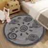 Minimalist Dot Pattern Round Rug – Fresh & Stylish Home Decor for Living Room, Bedroom or Entryway
