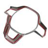 Carbon Fiber Car Steering Wheel Decor Cover Trim For Honda CR-V CRV 2023 2024