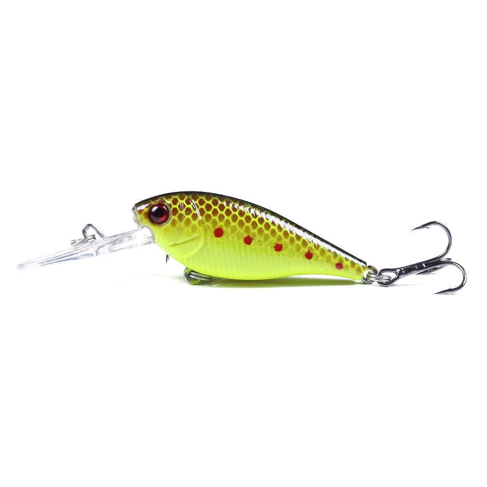 Floating Minnow Lua Bait8CM 7G 6Large Tongue Board Long Casting Bionic Lure Freshwater Saltwater Universal Fishing Bass Fake Bai