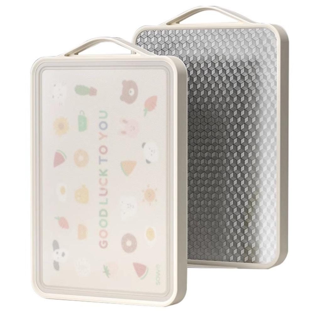 Anti-Mold Antibacterial Chopping Board Non-sticky Stainless Steel Cutting Board  Vegetable