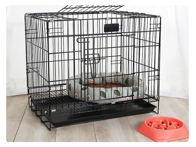 Indoor Pet Cage with Toilet Separation for Small To Medium Dogs and Cats