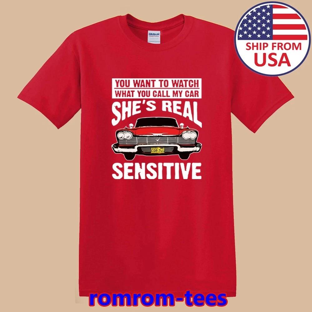 Christine Real Sensitive Plymouth Fury King Movie Red Size S-5XL S