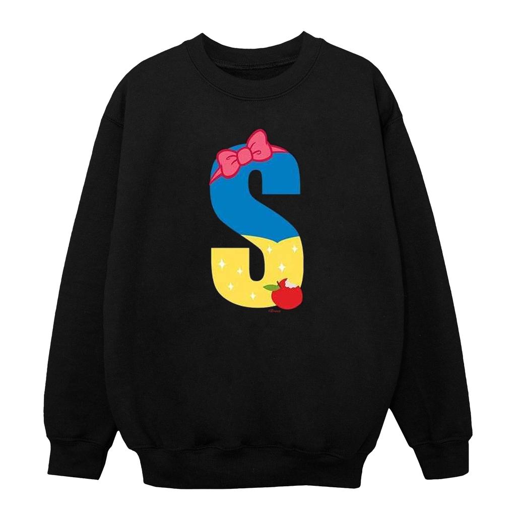 Disney Womens/Ladies Alphabet S Is For Snow White Sweatshirt