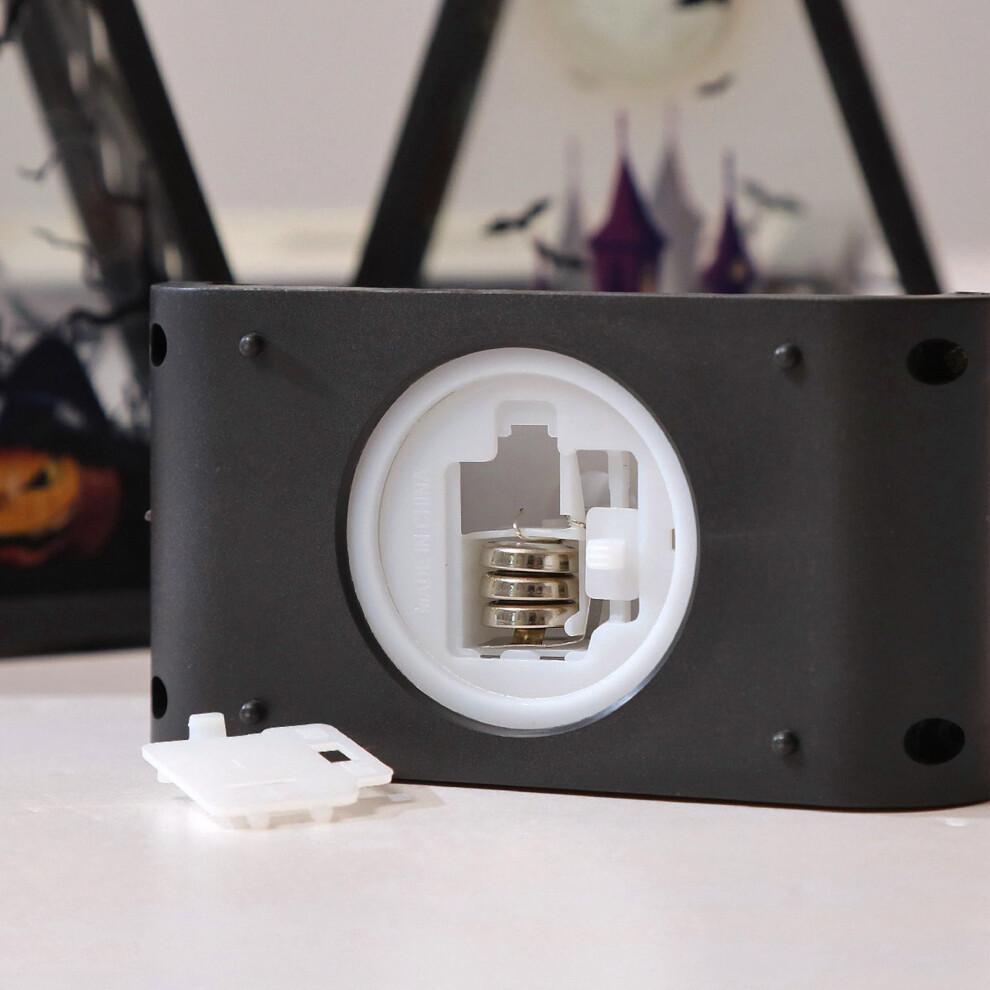 Halloween Pumpkin Lantern LED Flickering Portable
