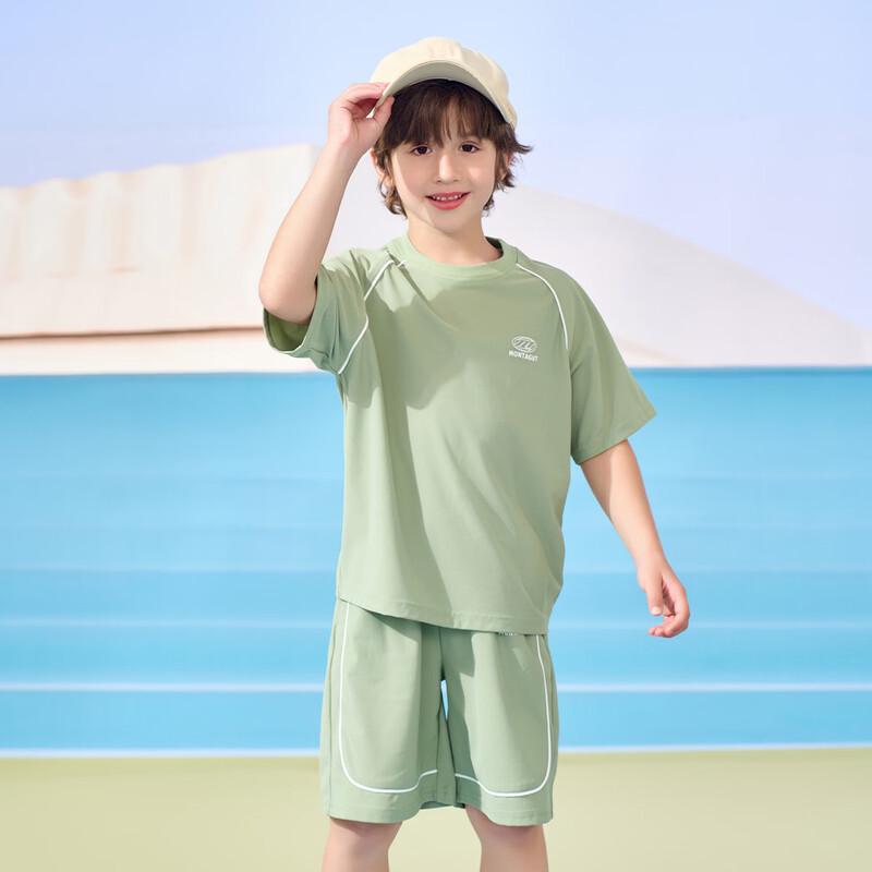 Boys' Color Block Short Sleeve & Shorts Sportswear Set