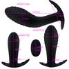 Prostate Massager Remote Control Anal Plug Vibrator Waterproof 10 Stimulation Modes Butt Anus Massager Silicone Sex Toy for Men