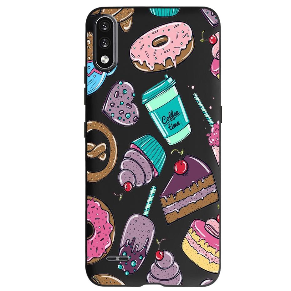 For LG K22 LM-K200 K200E K200B Fashion Pattern Phone Case Soft Silicone TPU Back Cover For LG K22 K 22 2020 Fundas