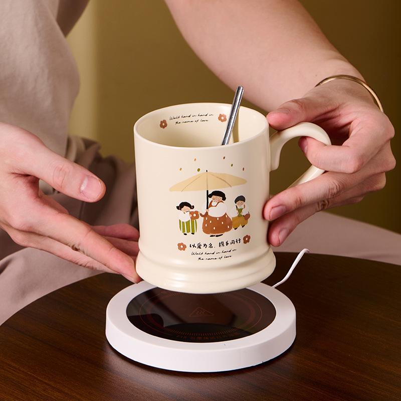 Thank You for Having You Creative Warm Up Cup Holiday Gift Set Ceramic Mug Water Cup Thanksgiving Event Souvenir