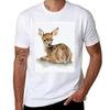 Deer Forest Animal Watercolor Painting Tshirt Moisture Control Sports Tee