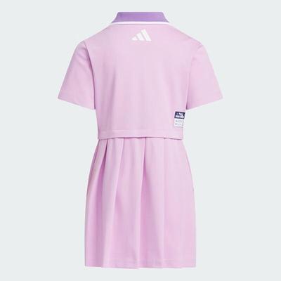 Knit Polo Short Sleeve Dress