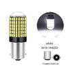 High Power LED Signal Bulb 1156 1157 7440 7443 Auto Brake Light 144SMD 3014 Decoder No Flash Error Car Tail Lamp Universal White