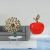 Rustic Scenic Metal Wall Art Sculpture And Ceramic Figurine Fruit Statue Plaque 3D Hanging Pendants