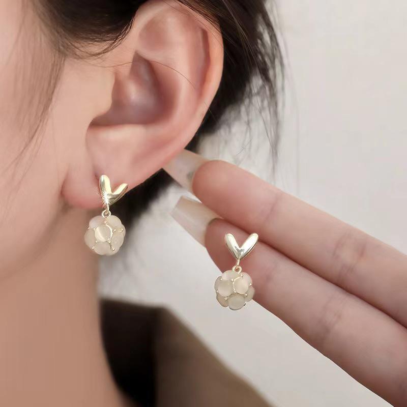 Korean Luxury Butterfly Tassel Earrings: Elegant, Versatile, Long Dangle Design with Silver Needles for Women
